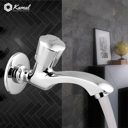 Contessa Neo Long Body Bib Tap (Full Brass) - by Kamal - Contessa Neo - Kamal Bathware