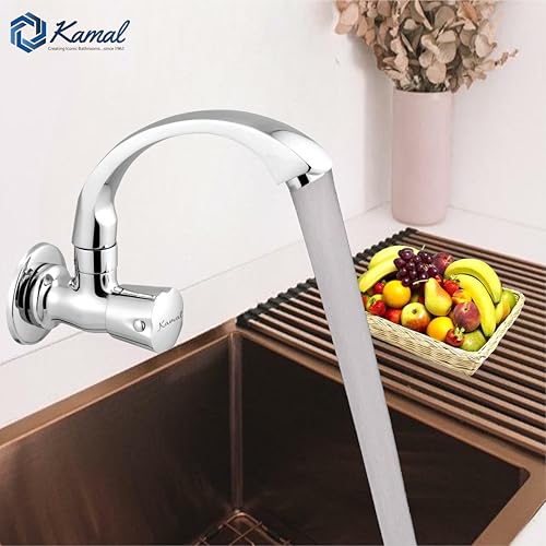 Contessa Neo Sink Tap (Full Brass) - by Kamal - Contessa Neo - Kamal Bathware
