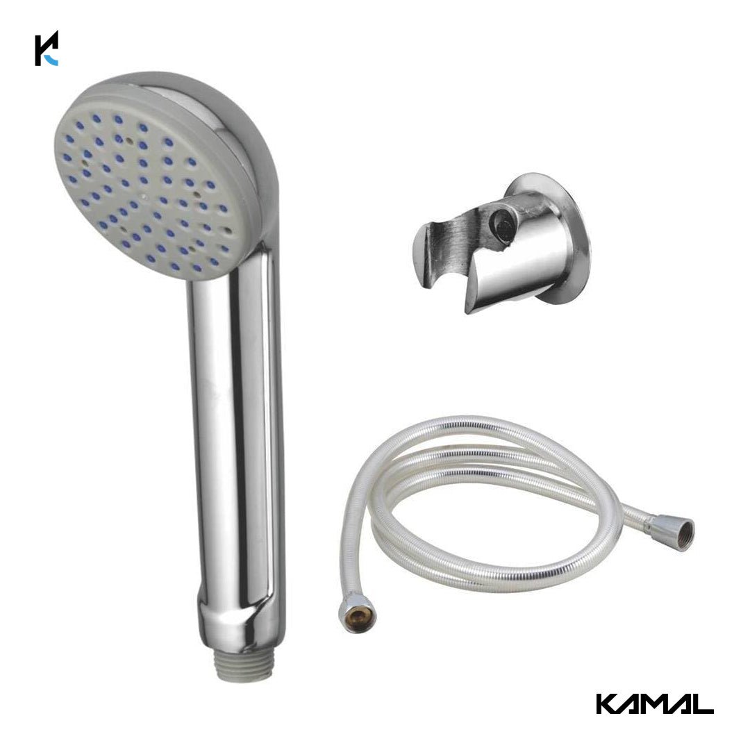 Continenetial ABS Hand Shower With ABS Shower Tube And Wall Hook - by Kamal - Continental - Kamal Bathware