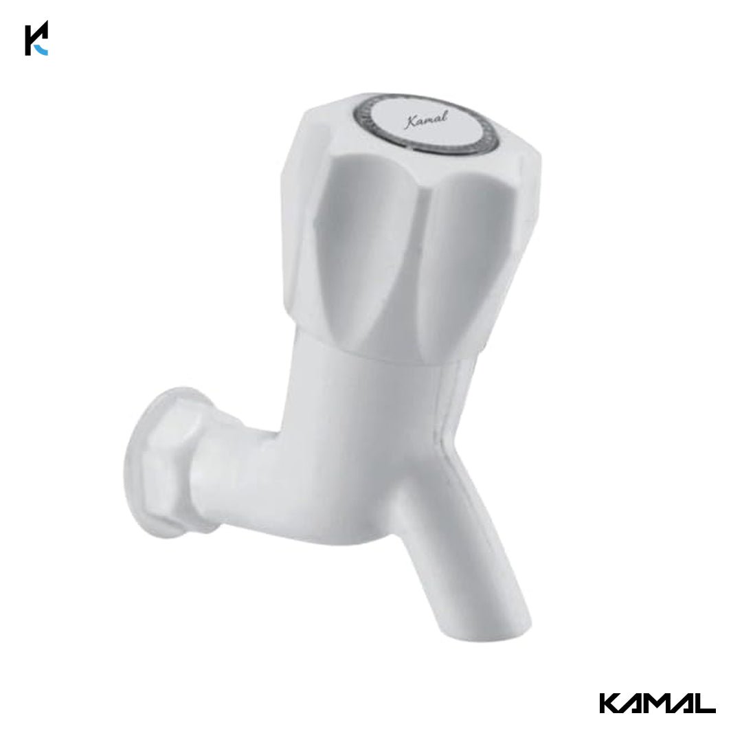 Crystal Bib Tap (PTMT Plastic) - by Kamal - Kamal Bathware