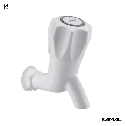 Crystal Bib Tap (PTMT Plastic) - by Kamal - Kamal Bathware