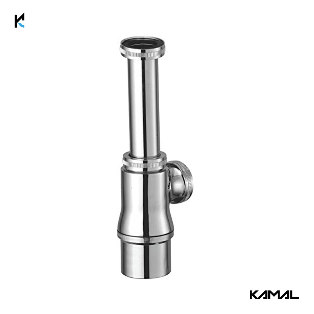 Crystal Bottle Trap (Full Brass) - by Kamal - Crystal - Kamal Bathware