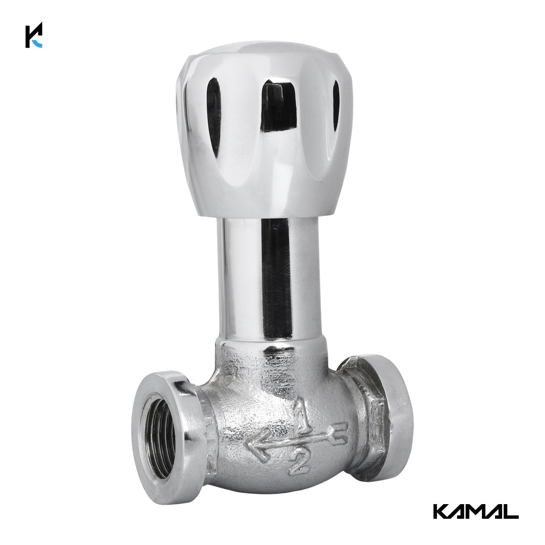 Crystal Concealed Stop Cock - by Kamal - Kamal Bathware