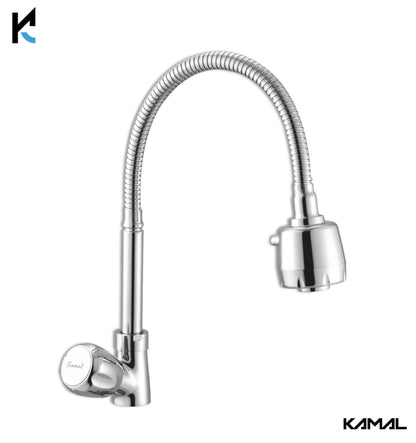 Crystal Dual Flow Sink Tap - by Kamal - Crystal - Kamal Bathware