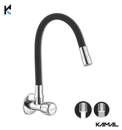 Crystal Dual Flow Sink Tap – by Kamal - Crystal - Kamal Bathware