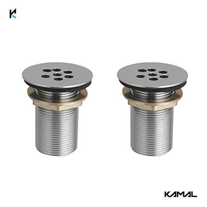 Crystal Flat Waste Coupling - by Kamal - Crystal - Kamal Bathware