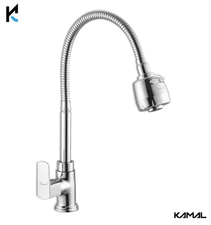 Cubix Dual Flow Heavy Body Sink Tap – by Kamal - Cubix - Kamal Bathware
