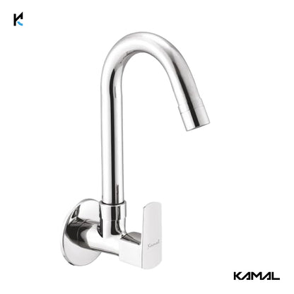 Cubix Prime Neo Sink Tap (Full Brass) - by Kamal - Cubix Prime - Kamal Bathware