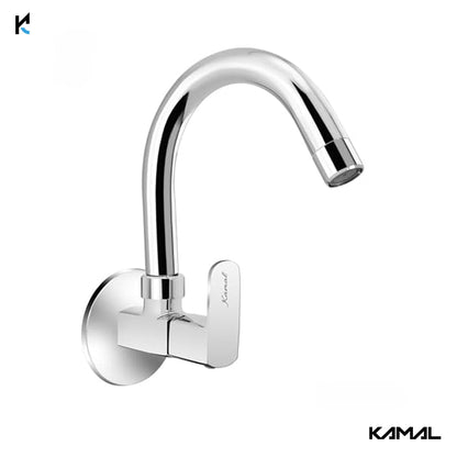 Cubix Prime Premium Sink Tap (Full Brass) - by Kamal - Cubix Prime - Kamal Bathware