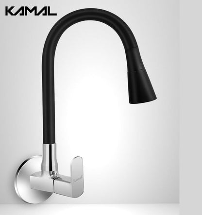 Cubix Prime Sink Tap (Brass & Silicone) - by Kamal - Cubix Prime - Kamal Bathware