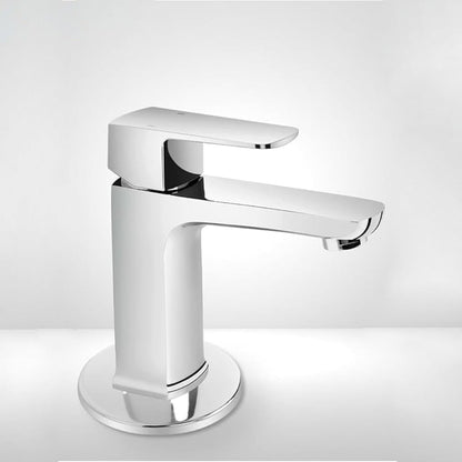 Cubix Single Lever Basin Mixer Tap (Full Brass) - by Kamal - Cubix Prime - Kamal Bathware