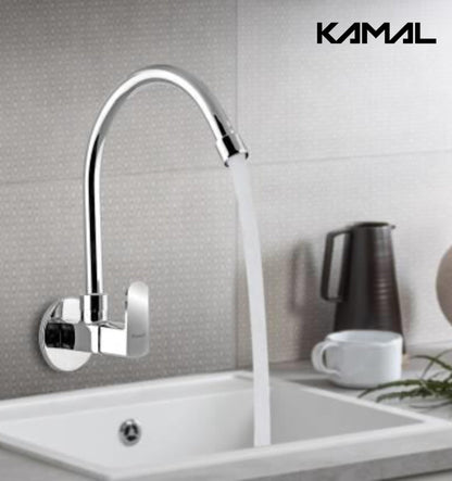 Cubix Sink Tap (Full Brass) - by Kamal - Cubix Prime - Kamal Bathware