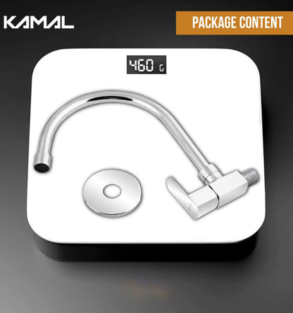 Cubix Sink Tap (Full Brass) - by Kamal - Cubix Prime - Kamal Bathware