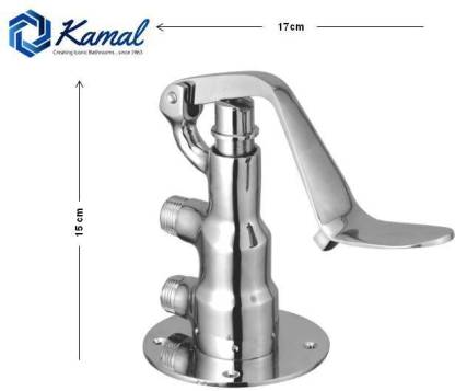 Foot Control Tap without Spout (Full Brass) - by Kamal