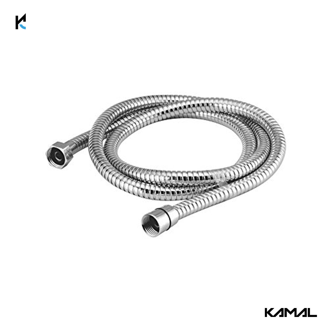 Delux Stainless Steel S.S Flexible Tube - by Kamal - Delux - Kamal Bathware