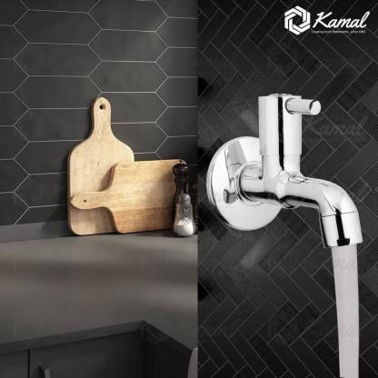 Dixy Bib Tap (Full Brass) - by Kamal - Dixy - Kamal Bathware