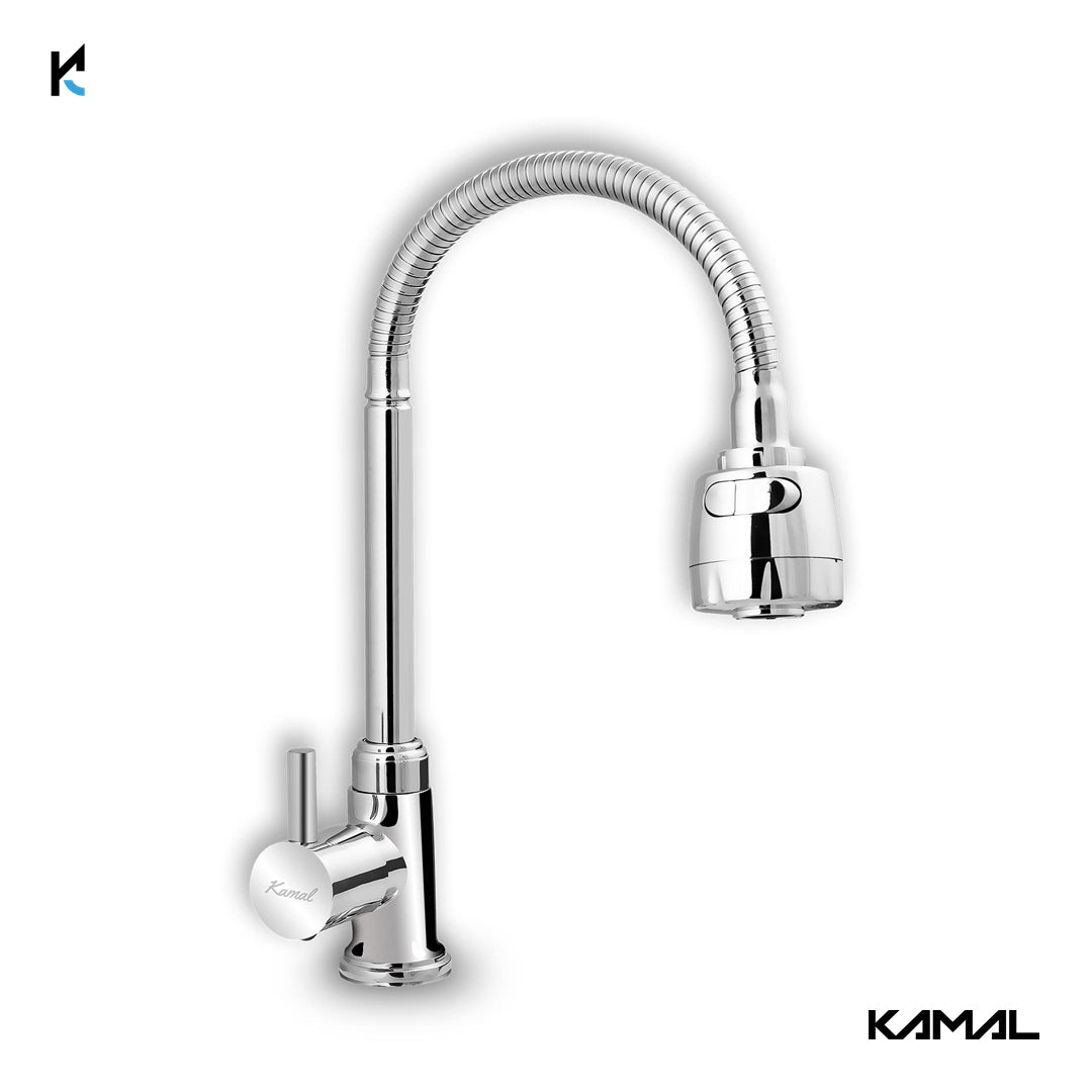 Dixy Brass Sink Spray (Brass & Silicone) - by Kamal - Kamal Bathware
