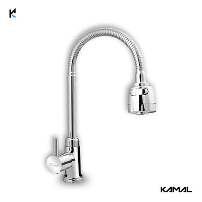Dixy Brass Sink Spray (Brass & Silicone) - by Kamal - Kamal Bathware