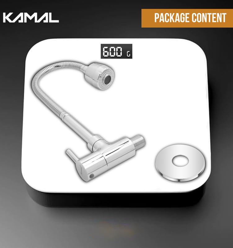 Dixy Brass Sink Spray (Brass & SS Steel) - by Kamal - Kamal Bathware