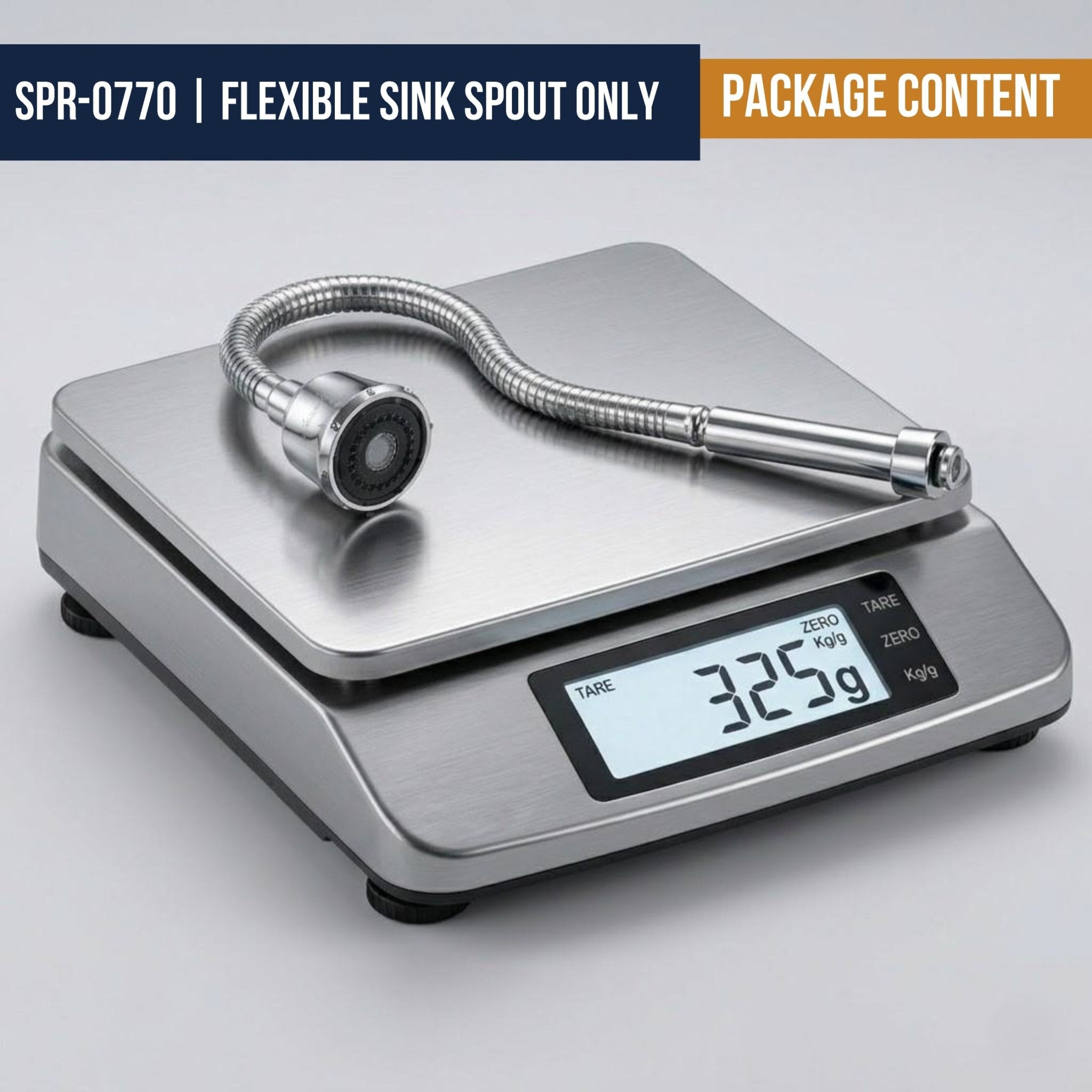 Dixy Flexible Sink Spray - by Kamal - Dixy - Kamal Bathware