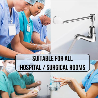 Elbow Action Pillar Tap Faucet (Full Brass) - by Kamal - Kamal Bathware