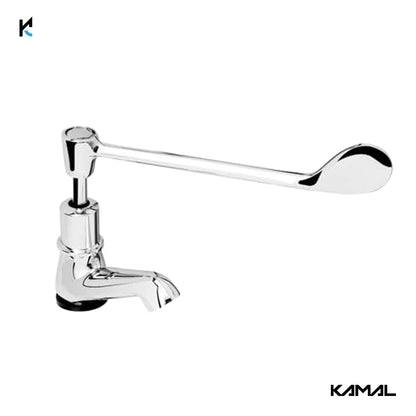 Elbow Action Pillar Tap Faucet (Full Brass) - by Kamal - Kamal Bathware