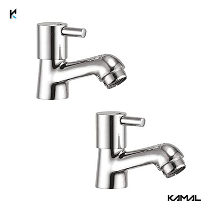 Elite Full Brass Pillar Tap (Full Brass) - by Kamal - Elite - Kamal Bathware