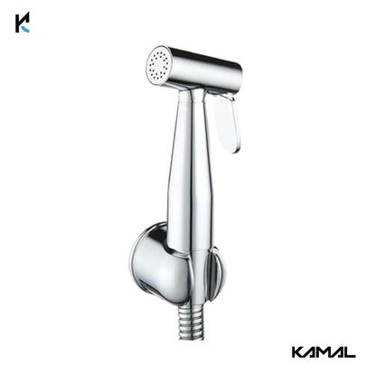 Equinox Brass Health Faucet with SS Flexible Pipe - by Kamal - Equinox - Kamal Bathware