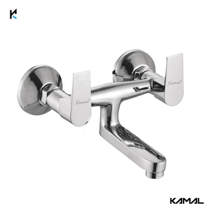Era Non Telephonic Wall Mixer (Full Brass) - by Kamal - Era - Kamal Bathware