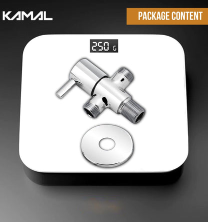 FLT 2 in 1 Angle Valve (Full Brass) - by Kamal - Kamal Bathware