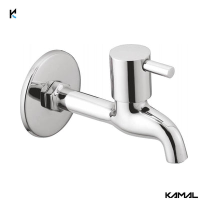 FLT Long Body Bib Tap (Full Brass) - by Kamal - Kamal Bathware