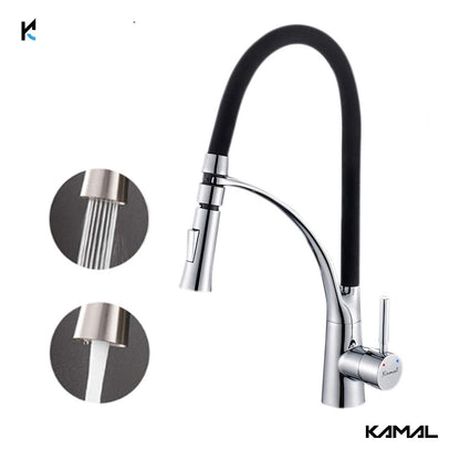 FLT Single Lever Sink Mixer (Brass & Silicone) - by Kamal - FLT - Kamal Bathware