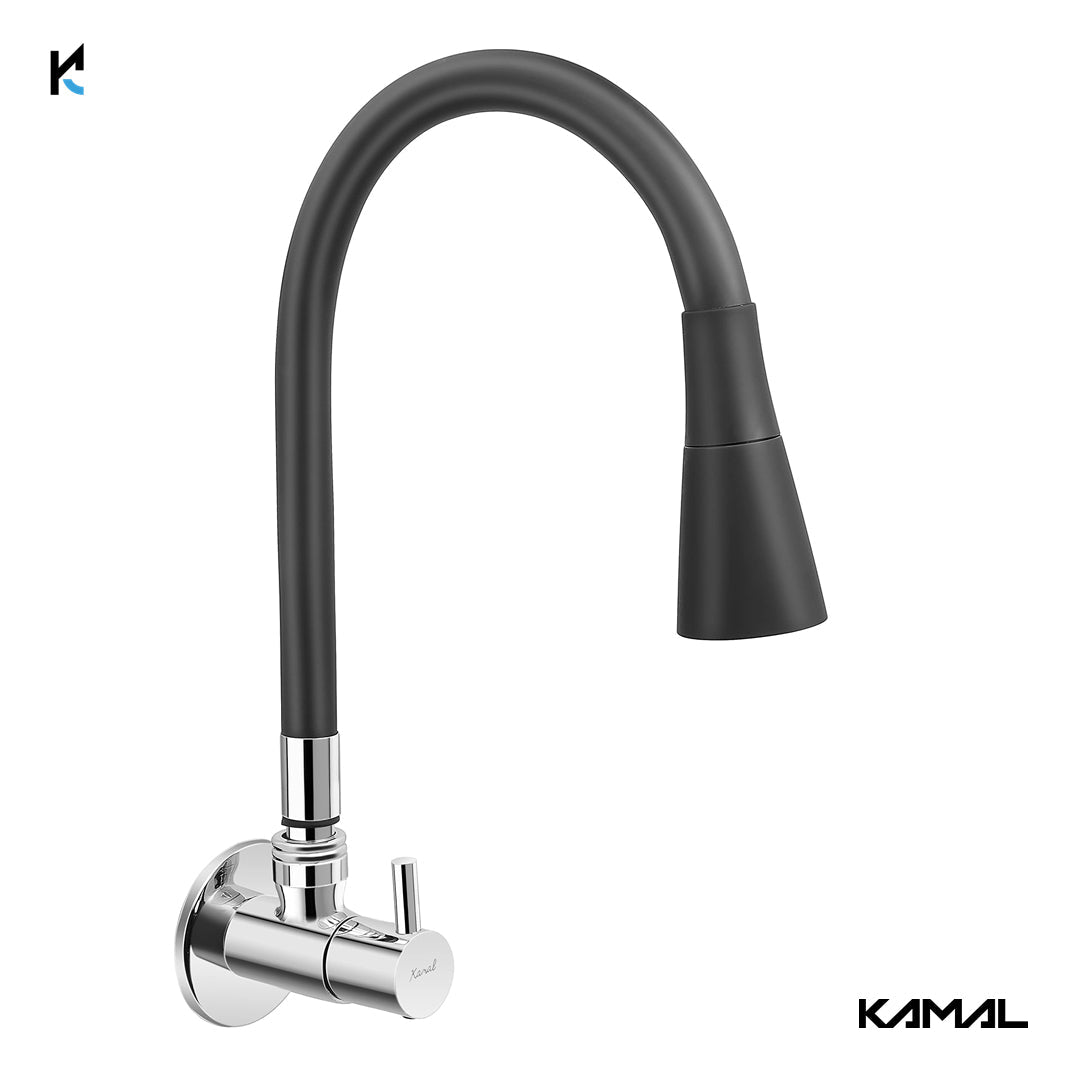 FLT Sink Tap (Brass & Silicone) - by Kamal - Kamal Bathware