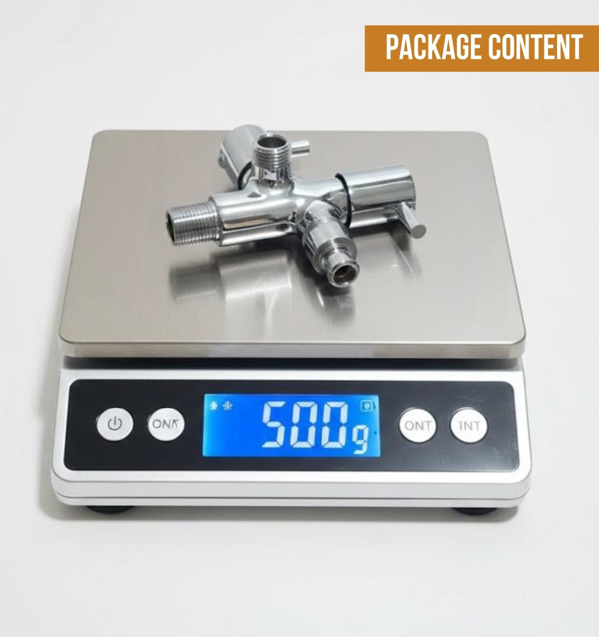 FLT Two Way Angle Valve (Full Brass) - by Kamal - FLT - Kamal Bathware