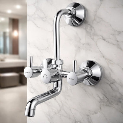 FLT Wall Mixer (Full Brass) - by Kamal - FLT - Kamal Bathware