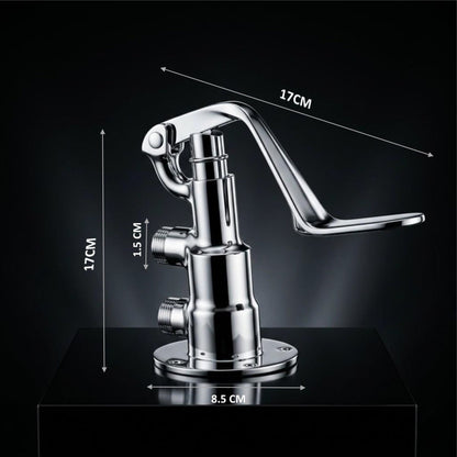 Foot Control Tap without Spout (Full Brass) - by Kamal - Faucets - Kamal Bathware
