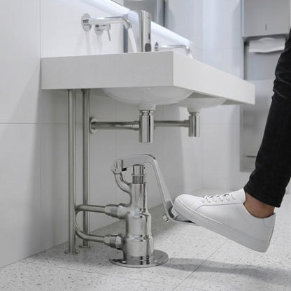 Foot Control Tap without Spout (Full Brass) - by Kamal - Faucets - Kamal Bathware