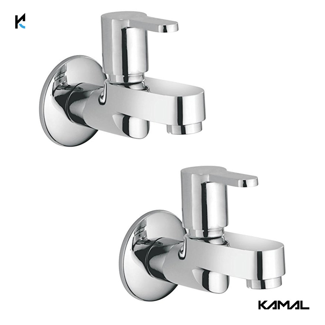 Fusion Bib Tap (Full Brass) - by Kamal - Fusion - Kamal Bathware