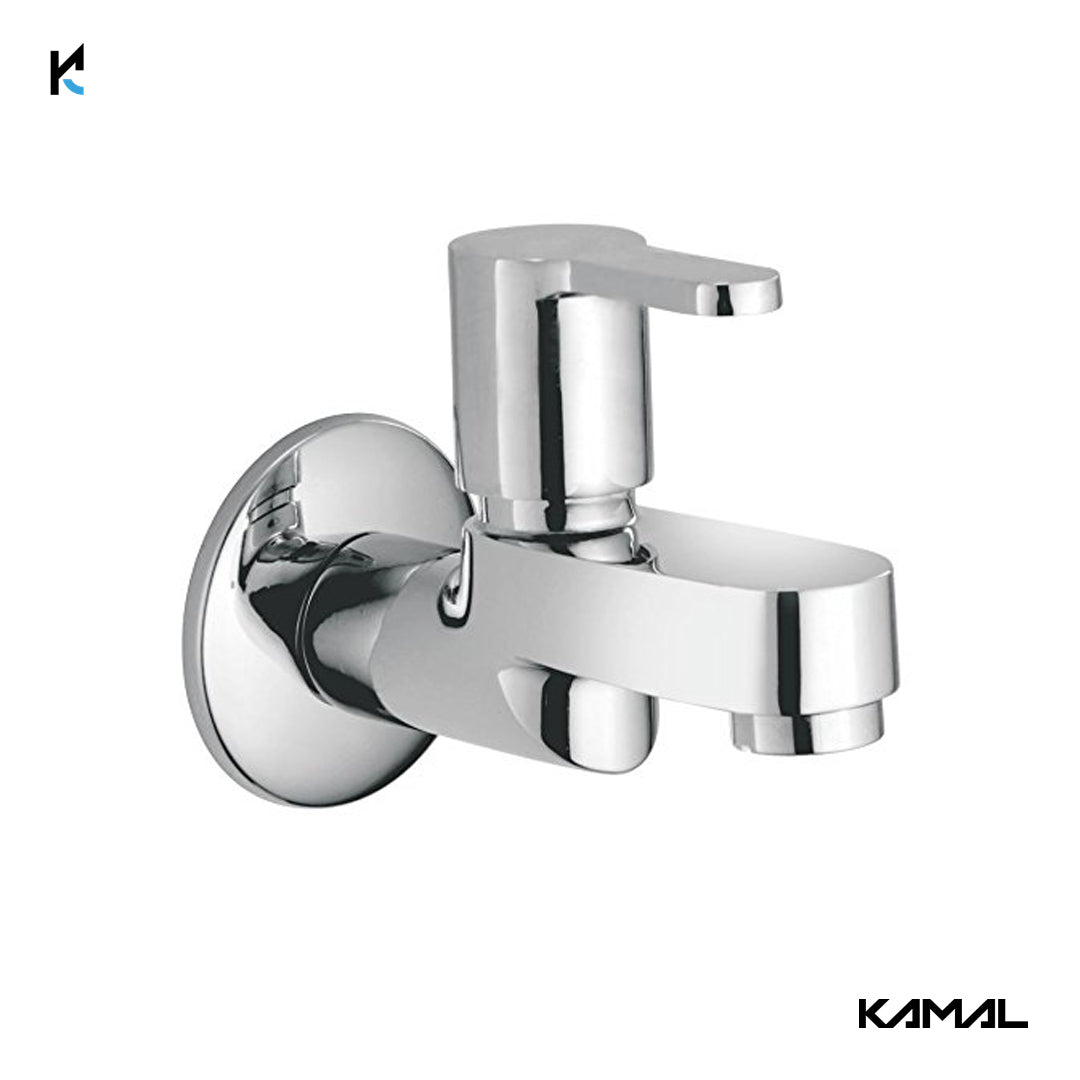 Fusion Bib Tap (Full Brass) - by Kamal - Fusion - Kamal Bathware