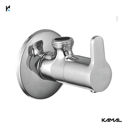 Fusion Brass Angle Valve (Full Brass) - by Kamal - Kamal Bathware
