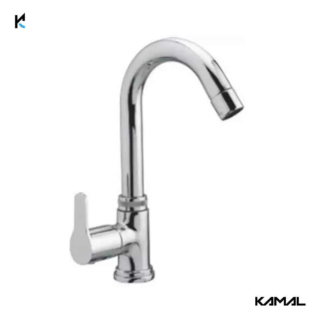 Fusion Pillar Tap (Full Brass) - by Kamal - Fusion - Kamal Bathware