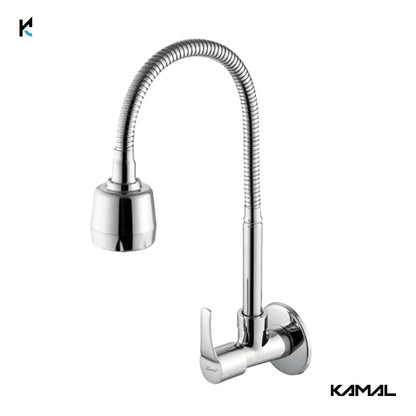 Fusion Sink Tap (Brass & SS Steel) - by Kamal - Fusion - Kamal Bathware