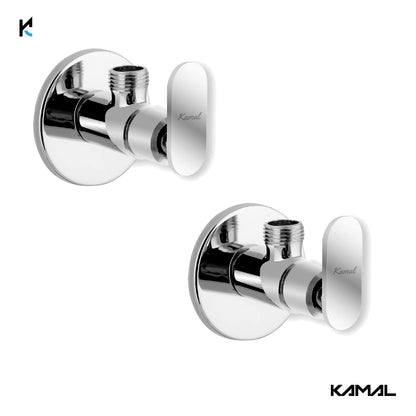 Galaxy Angle Valve (Full Brass) - by Kamal - Galaxy - Kamal Bathware
