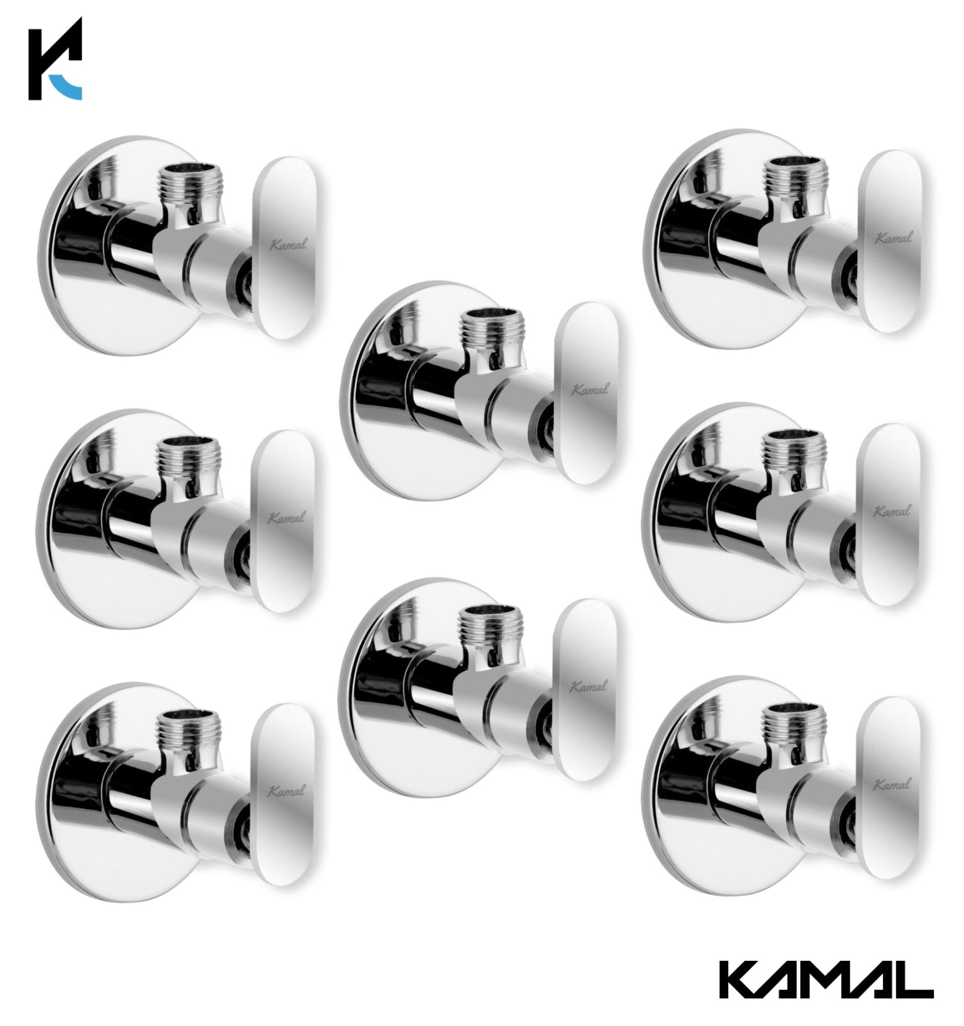 Galaxy Angle Valve (Full Brass) - by Kamal - Galaxy - Kamal Bathware