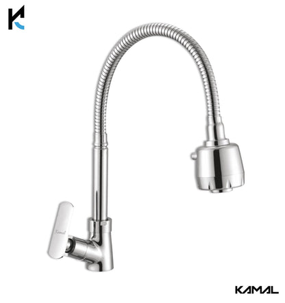 Galaxy Dual Flow Table Mounted Sink Tap - by Kamal - Galaxy - Kamal Bathware