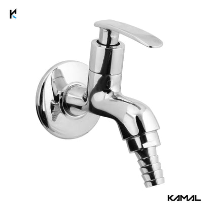 Irene Nozzle Bib Tap (Full Brass) - by Kamal - Irene - Kamal Bathware
