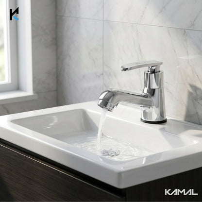 Irene Pillar Tap (Full Brass) - by Kamal - Irene - Kamal Bathware