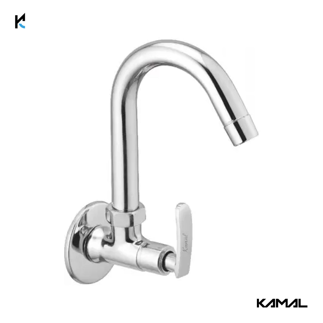 Irene Sink Tap (Full Brass - by Kamal - Irene - Kamal Bathware