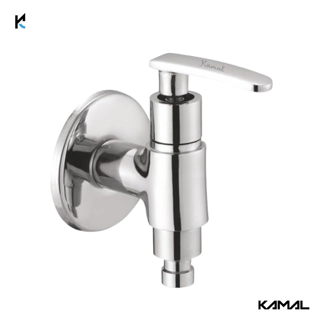 Irene Sleek Washing Machine Bib Tap (Full Brass) - by Kamal - Irene - Kamal Bathware