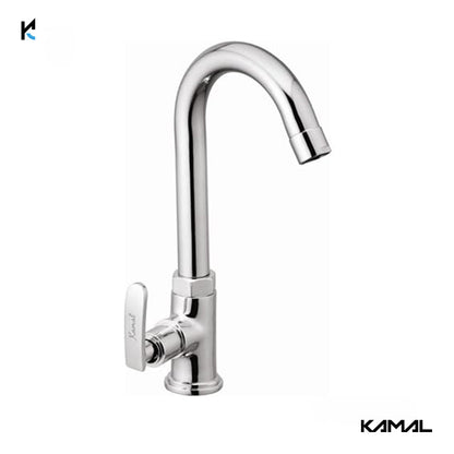 Irene Swan Neck (Full Brass) - by kamal - Irene - Kamal Bathware